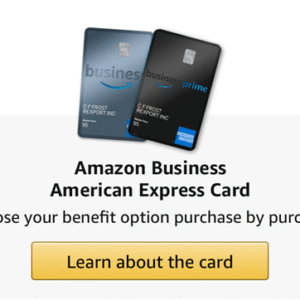 Amazon Business Prime American Express Card