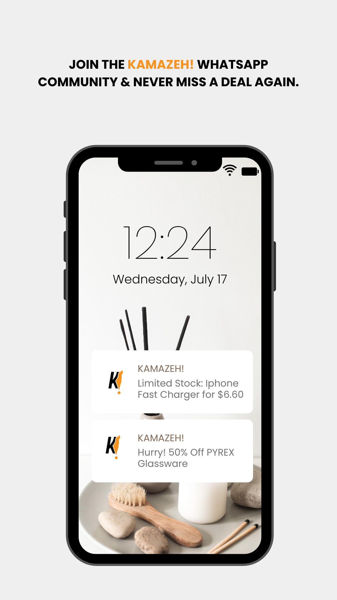 Join The Kamazeh WhatsApp Group!